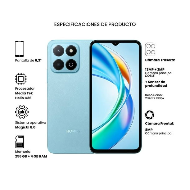 CELULAR HONOR PLAY 9A 4GB RAM Y 128GB ROM