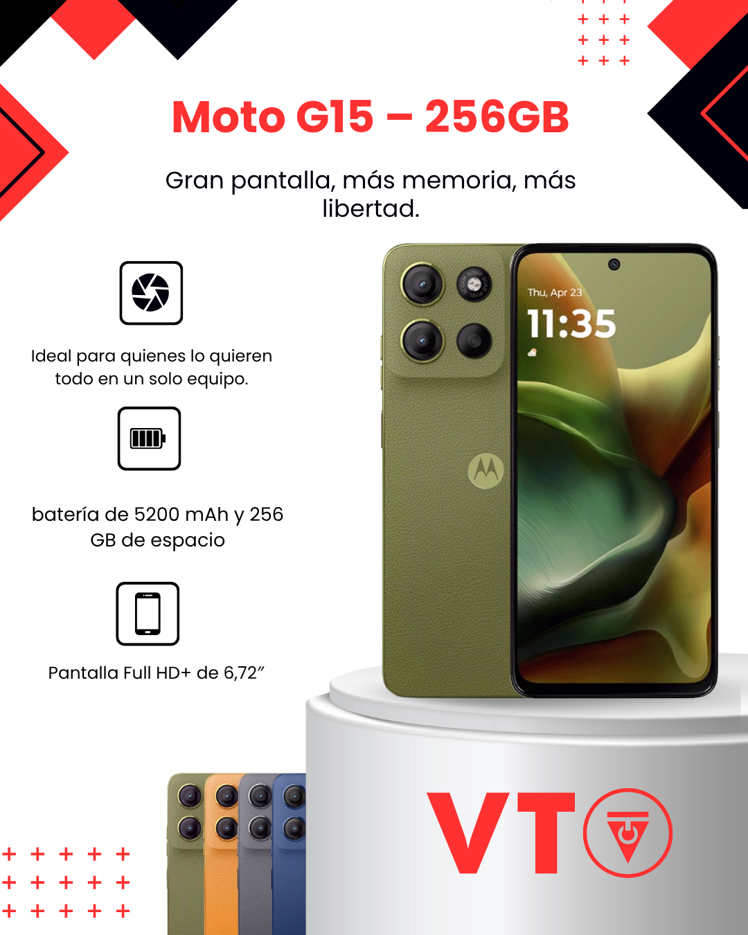 Motorola Moto G15 (4GB+256GB)