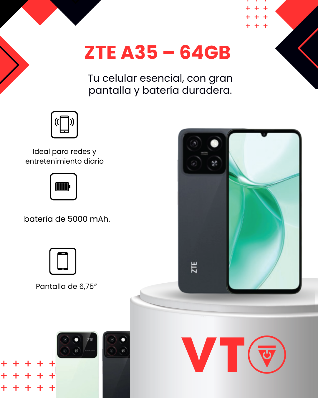 ZTE Blade A35 (2GB+64GB)