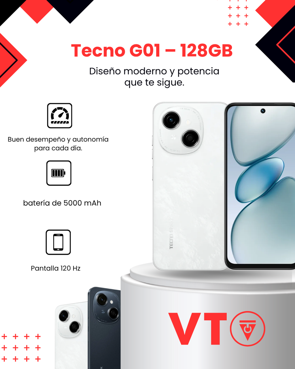 Tecno Spark Go 1 (G01) (4GB+128GB)