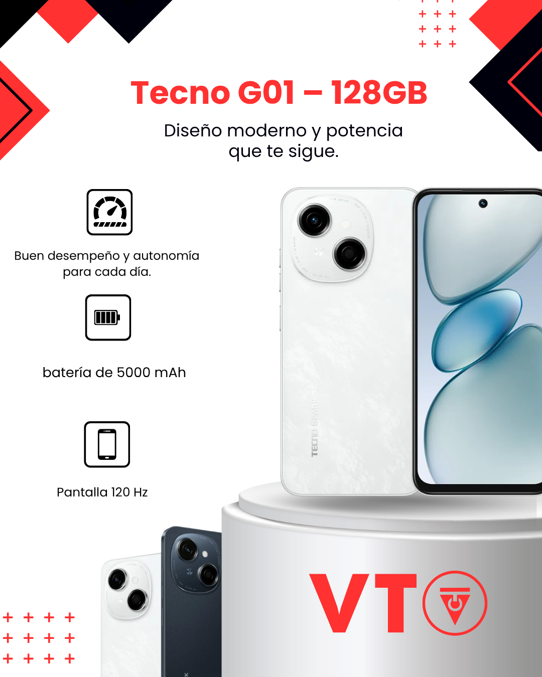 Tecno Spark Go 1 (G01) (4GB+128GB)