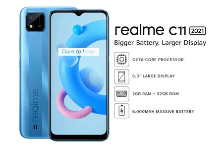 CELULAR REALME C11 6.5 " 32GB Y 2GB RAM