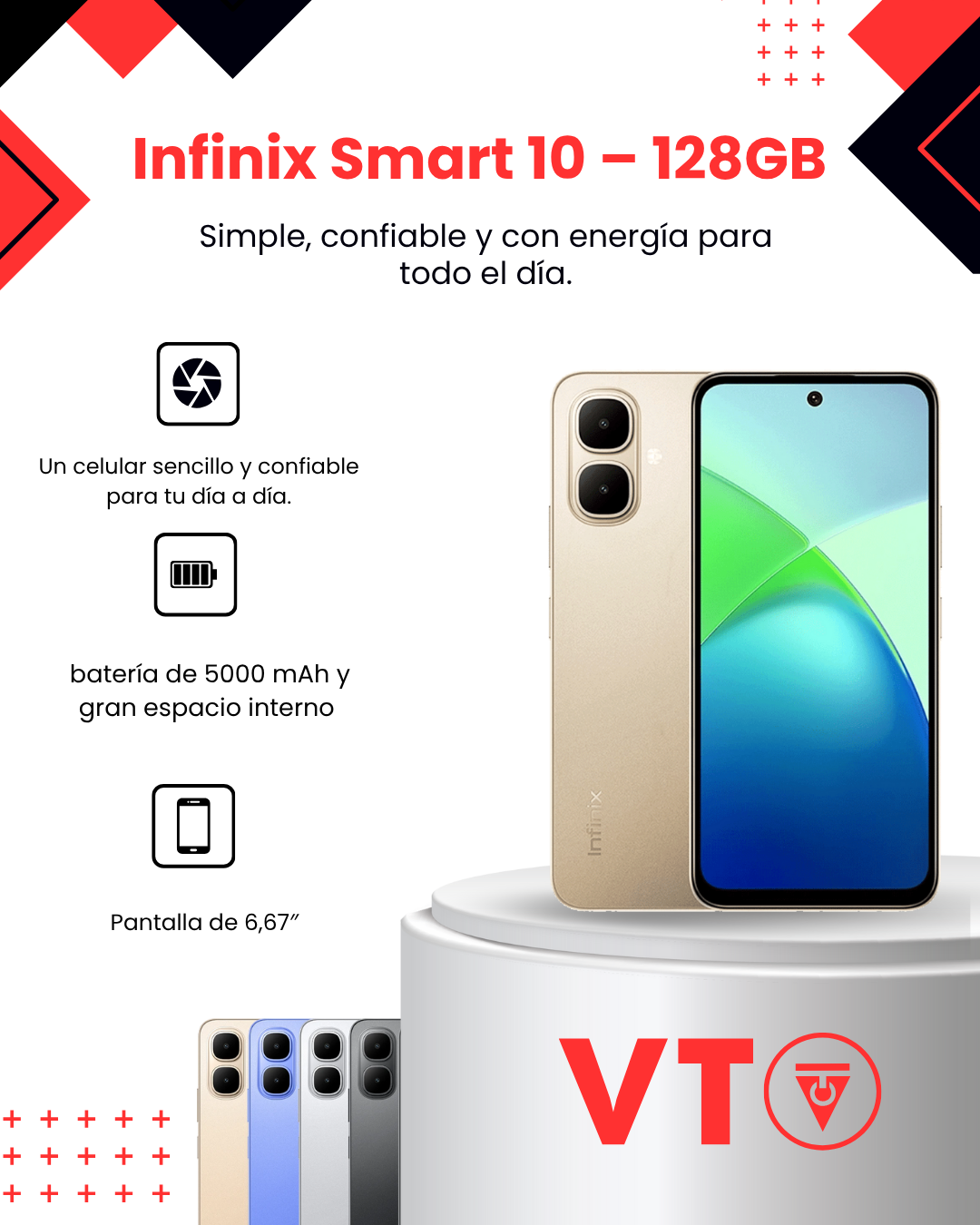 Infinix Smart 10 (4GB+128GB)