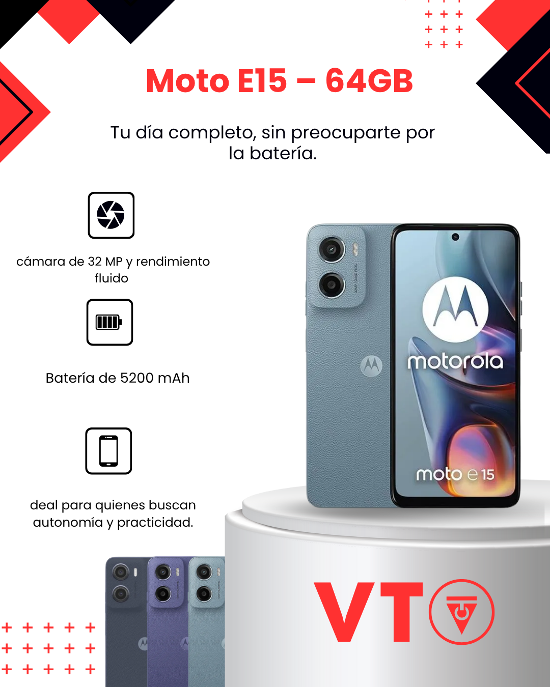 Motorola Moto E15 (4GB+64GB)