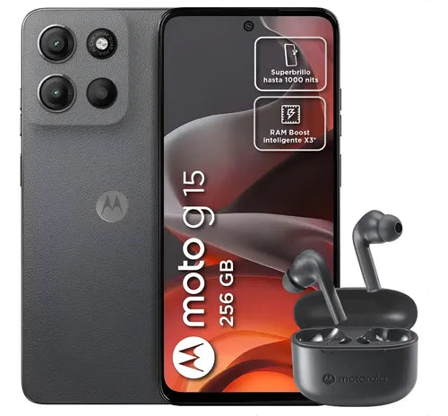 CELULAR MOTOROLA G15 8GB RAM Y 256GB ROM